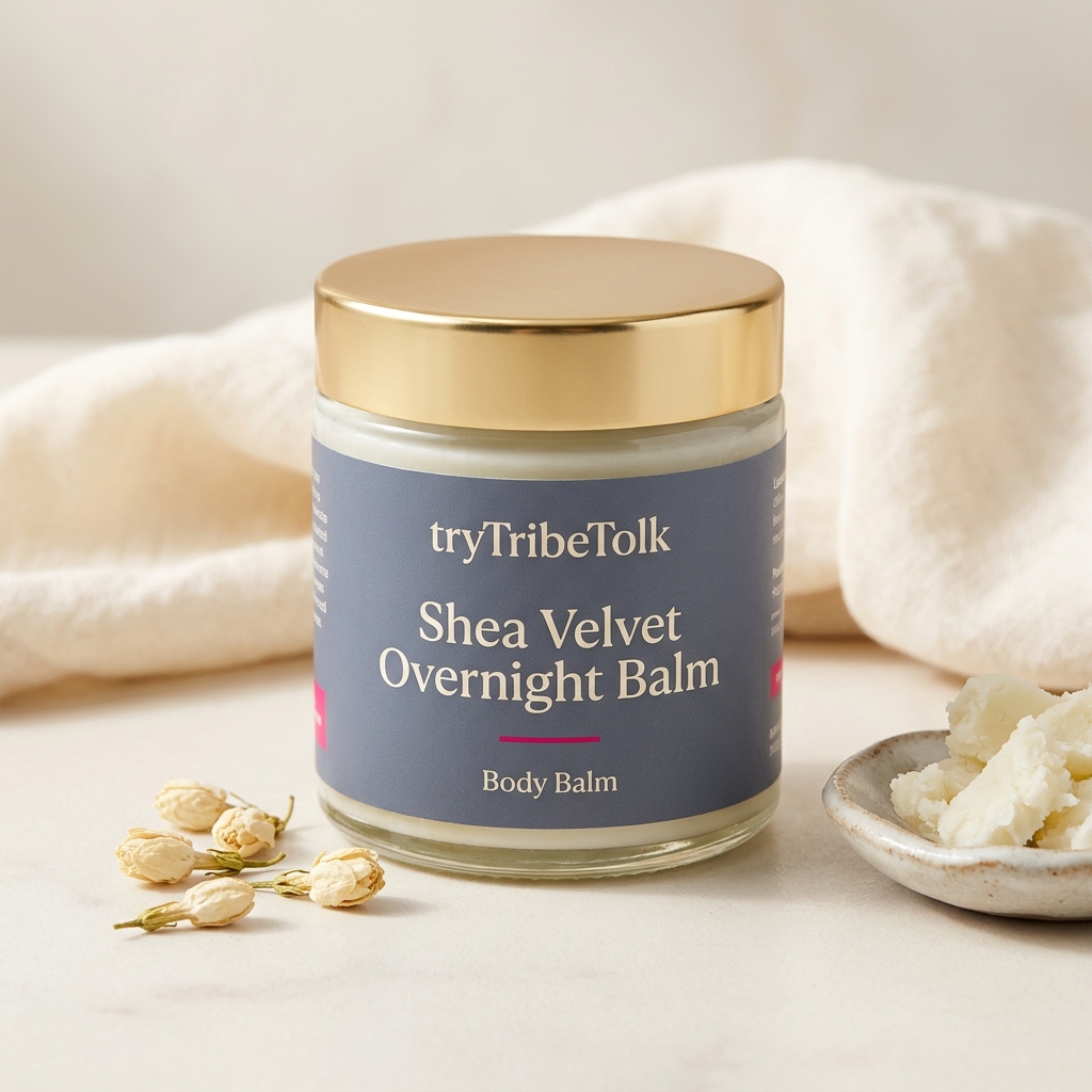 Shea Velvet Overnight Balm by tryTribeTolk